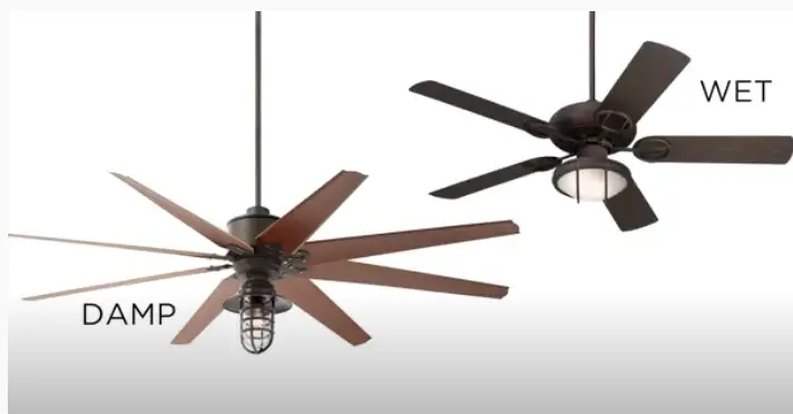 types of ceiling fans