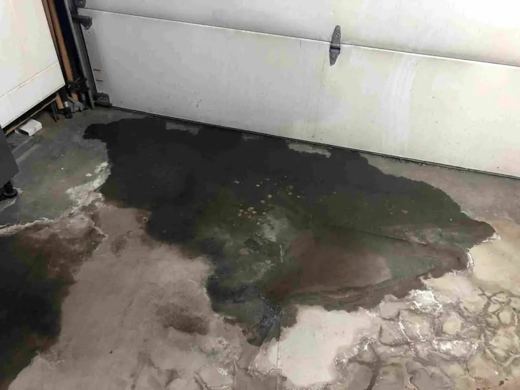 Leak under the Garage Door
