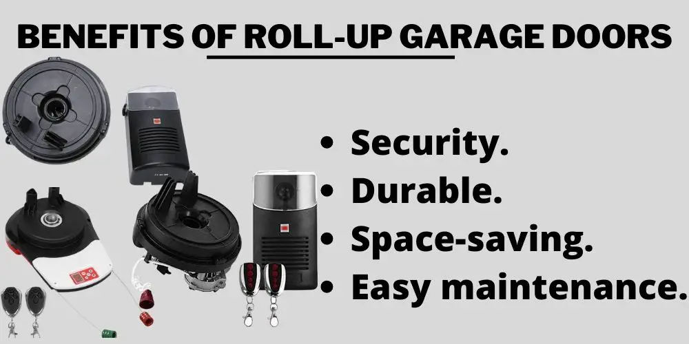 Benefits of roll-up garage doors
