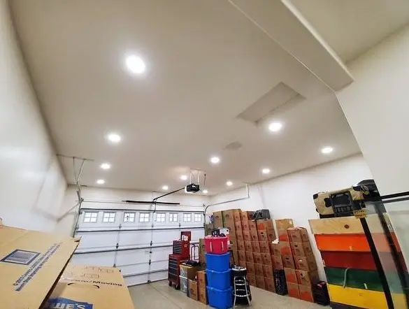 Recessed Lights in Garage