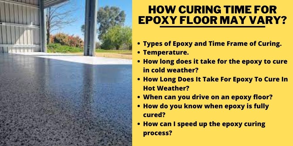How Curing Time for Epoxy Floor may Vary?