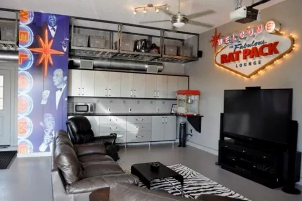 Turn garage into a man cave: step by step guide